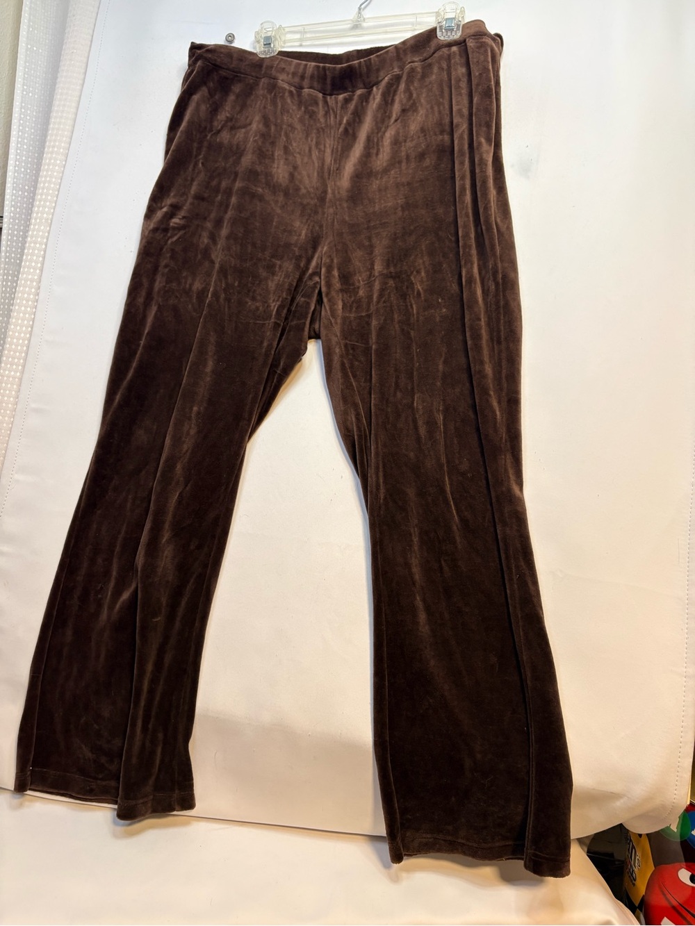 Women’s Brown Velour Lounge Pants